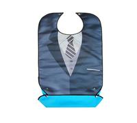 Adult Bibs, Washable Eating Bibs | Reusable Waterproof Dining Clothing Protector - Protective Bibs for Adult Clothing to Eat, b, A, riferimento alla descrizione