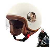 Adult Bike Helmet,Open Face Half Biker Helmet - Motorcycle Protective Gear for Snowboarding Skiing Street Riding Moped Electric Scooter Mountain Racing