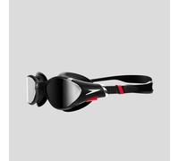 Speedo Biofuse 2.0 Swimming Goggles Black Red with Grey Mirrored Lenses