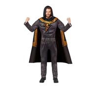 Amscan 9915115 - Men's Official DC Comics Black Adam Adults Fancy Dress Costume Size: Medium