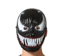 Adult Black and White Symbiote Mask