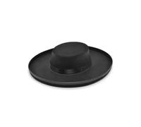 Adult Black Bandit Felt Hat Wide Brim Highwayman Western Accessory