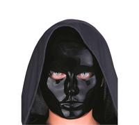 Adult black face mask