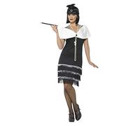 Flapper Costume, Black