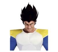 Adult black samurai wig