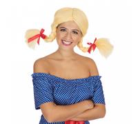 Adult Blonde School Girl Wig