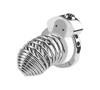 Adult Bondage Toy Metal Chastity Cage Stainless Steel with Adjustable Ring Design Penis Cage Chastity Device Penis Lock Adult Sex Toy for Male