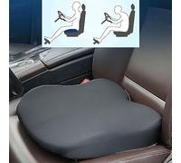 Adult Booster Seat for Car, Car Seat Cushions for Driving, Heightening 3.9In, Washable Chair Cushion Pads, Thicken Adult Car Booster Seat for Car Office Home