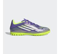 adidas Unisex F50 Club Turf Football Boots, Purple Rush/Cloud White/Lucid Lemon, 6 UK