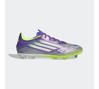 adidas Unisex F50 League Firm Ground Football Boots, Purple Rush/Cloud White/Lucid Lemon, 10.5 UK