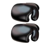 Adult Boxing Gloves - Hand Wrap Black | Open Palm Padded | Maya Leather, Kickboxing, Under Mitts Handwraps, Fighting Grappling Muay Thai, Men Women Adult for Blue, Red Padded Gel glove Boxing