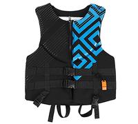 Adult Buoyancy Life Vest for Kayaking Swimming Safety Scene Appropriate Material BlackBlue XL (Blue M)