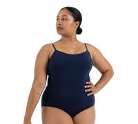 Capezio Women’s Princess Seamed Leotard, Dance & Gymnastic Leotard For The Elegant Ballerina Look, Ballet Leotard Women Can Use For Studio Time, Rehearsals & Performance - Navy, Size M