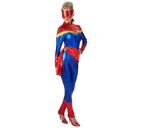 Rubies Official Captain Marvel Costume, Ladies, X-Small Halloween