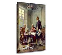 Adult Challenge Jigsaw Puzzle 1000 Pieces - The Declaration of Independence Casual Large Size Puzzle Toy Intellectual Decompression and Home Decoration
