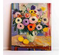 Adult Challenge Jigsaw Puzzle 1000 Pieces Vintage Colored Flowers are Vibrant Letters on The Back Suitable for Beginners to Adapt to Family Education Activities Without Pressure