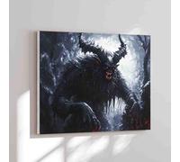 Adult Challenge Puzzle 1000 Pieces Krampus Horror Christmas Colorful Home Decoration New Upgraded Gifts