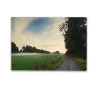 Adult Challenge Puzzle 1000 Pieces Smal Gravel Road in Countryside in Beautiful Landscape Challenging Educational Toys Home Decor