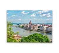 Adult Challenge Puzzle 500 Pieces Hungarian Parliament Building in Budapest Large Educational Family Entertainment Toys for Adults