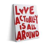 Adult Challenge Puzzle 500 Pieces Valentine's Day True Love is Everywhere Red Bold Letters Bring Romance