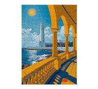 Adult Classic Jigsaw Puzzle, Alexandria Lighthouse View, 300 PCS