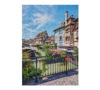 Adult Classic Jigsaw Puzzle, Colmar City, 300 PCS