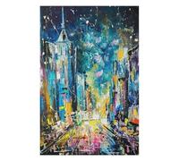 Adult Classic Jigsaw Puzzle, Evening on Fifth Avenue, 1000 PCS