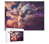 Adult Classic Jigsaw Puzzle, Whispering Winds A Dreamy Portrait, 500 PCS