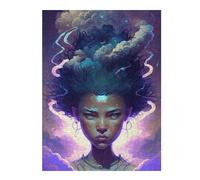 Adult Classic Jigsaw Puzzle, Whispering Winds A Dreamy Portrait, 500 PCS
