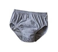 Adult Cloth Diaper Underpants,Patient Care Pants,Incontinence Underwear,Reusable Absorbent Urinary Briefs for The Elderly,Disabled,Postpartum(Light Gray,XX-Large)