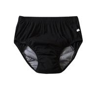 Adult Cloth Diaper Underpants,Patient Care Pants,Incontinence Underwear,Reusable Absorbent Urinary Briefs for The Elderly,Disabled,Postpartum(Black,Large)