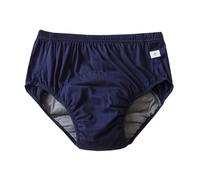 Adult Cloth Diaper Underpants,Patient Care Pants,Incontinence Underwear,Reusable Absorbent Urinary Briefs for The Elderly,Disabled,Postpartum(Dark Blue,XX-Large)