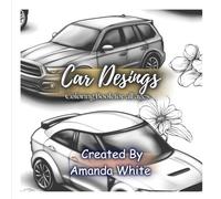 Adult Coloring Book: Car Designs