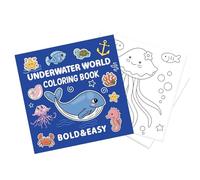 Adult Coloring Book, Coloring Book for Adults, Adult Colouring Books, Sea Creatures Painting Book, Underwater World Coloring Book,Sea Creatures Coloring Book for Kids, Adults, Men, Women