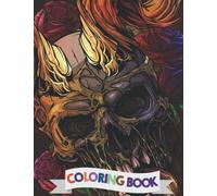 Adult Coloring Book Featuring Fun And Relaxing African Inspired Patterns With Plants, Animals, Ornaments And Much More ( Skull and Roses Coloring Books Adult