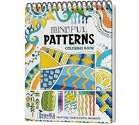 Adult Coloring Book Spiral Bound for Women, Thick Paper Coloring Book for Alcohol Markers (30 Pattern Designs)