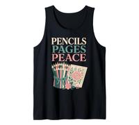 Adult Coloring Hobby Coloring Book Lover Gift Tank Top