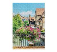 Adult Colourful Jigsaw Puzzle, Romantic Colmar, 300 PCS