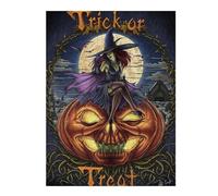 Adult Colourful Jigsaw Puzzle, The Halloween Spirit, 500 PCS