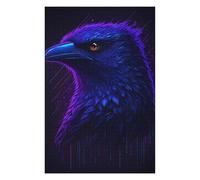 Adult Colourful Jigsaw Puzzle, The Ravens Head, 1000 PCS