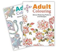 ADULT COLOURING STRESS RELIEVING PATTERNS AND DESI