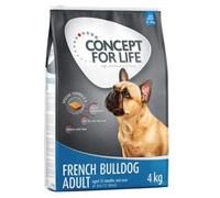 Adult Concept for Life French Bulldog (12 months+) & Older Frenchies, Dry Dog Food 26% Protein Content & L-carnitine Help Maintain Muscle Mass, Oils & a Vit. B Complex 4kg
