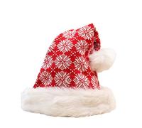 Adult Cosplay Santa Hat Comfortable Hat Striped And Snowflake Pattern Christmas Santa For Teens New Year Presents Long Tail Christmas Hats Long Tail Knit