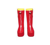 Adult Cosplay Shoes Egghead Island Costume DOM Fashion Flat Booties Pull on Mid Boots Halloween Dress