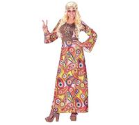 Widmann Adult Costume Hippie Woman Dress XXL Different Colors