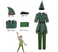Adult Costume Peter Pan Wendy Fantasy Party Wear Polyester Dress XS B Men