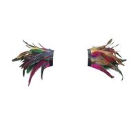 Adult Costumes Women Feather Shawl Performance Dance Shawl Party Gothic Style Role Playing Costume Accessories Carnival Feather Shawl Fancy Dress Up Costume For Women