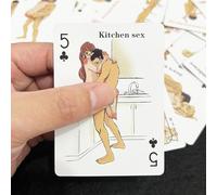 Adult Couples Poker Game, Naughty Poker, Bedroom Night Fun Games for Him&Her