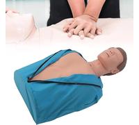 Adult CPR Manikin Artificial Respiration Human Model Cardiopulmonary Resuscitation Training Manikin Rubber Half Body Practice Manikin