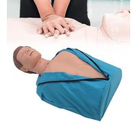 Adult CPR Manikin, Cardiopulmonary Resuscitation Training Mannequin Rubber Half Body Artificial Respiration Human Model Cardiopulmonary Resuscitation Simulator First Aid Training